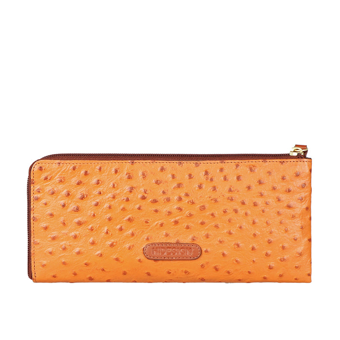 Ee Mackenziew1-M Tan Leather Zip Around Wallet