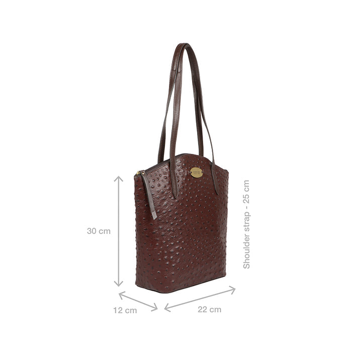Ee Malala 01 Brown Leather Shoulder Bag