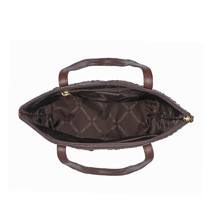 Ee Malala 01 Brown Leather Shoulder Bag