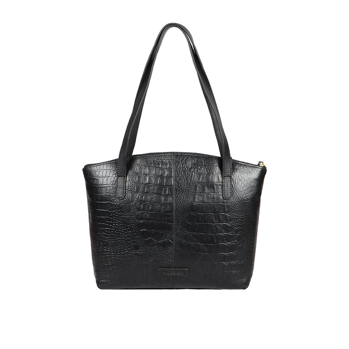 Ee Maple 03 Black Leather Shoulder Bag