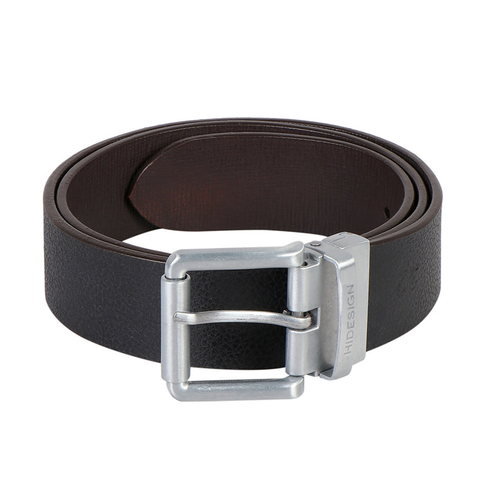 Ee Mateo Men's Brown Reversible Leather Belt
