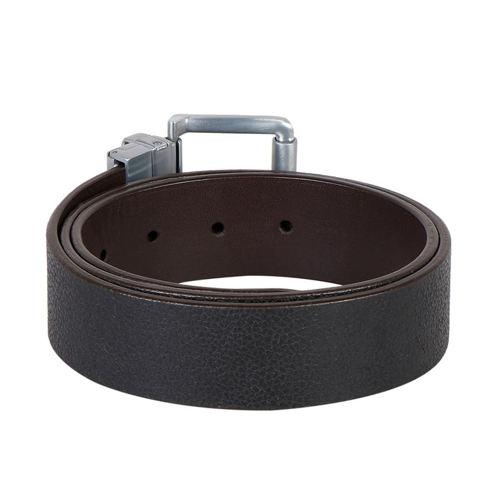 Ee Mateo Men's Brown Reversible Leather Belt