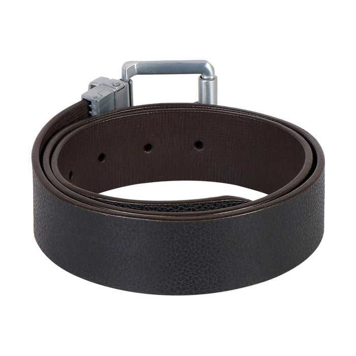 Ee Mateo Men's Brown Reversible Leather Belt