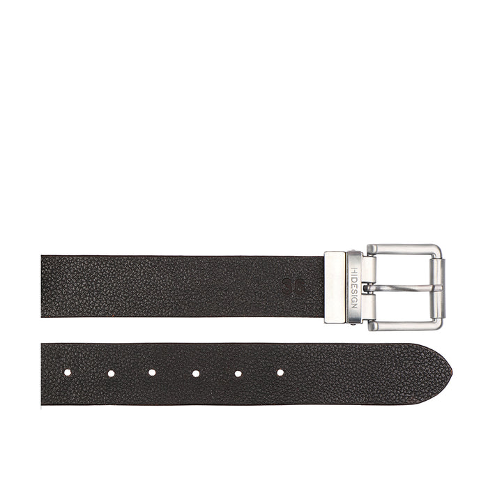 Ee Mateo Men's Brown Reversible Leather Belt