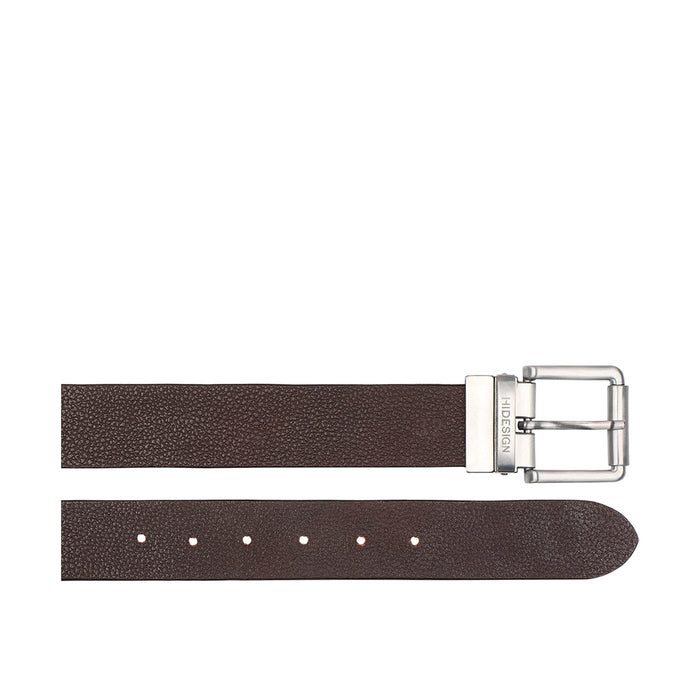 Ee Mateo Men's Tan Reversible Leather Belt