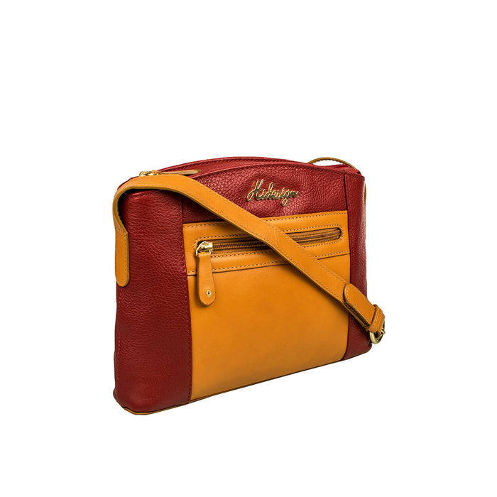 Ee Menera 03 Red Leather Crossbody