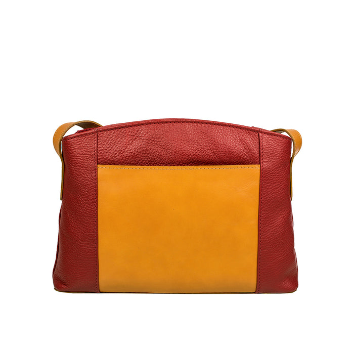 Ee Menera 03 Red Leather Crossbody