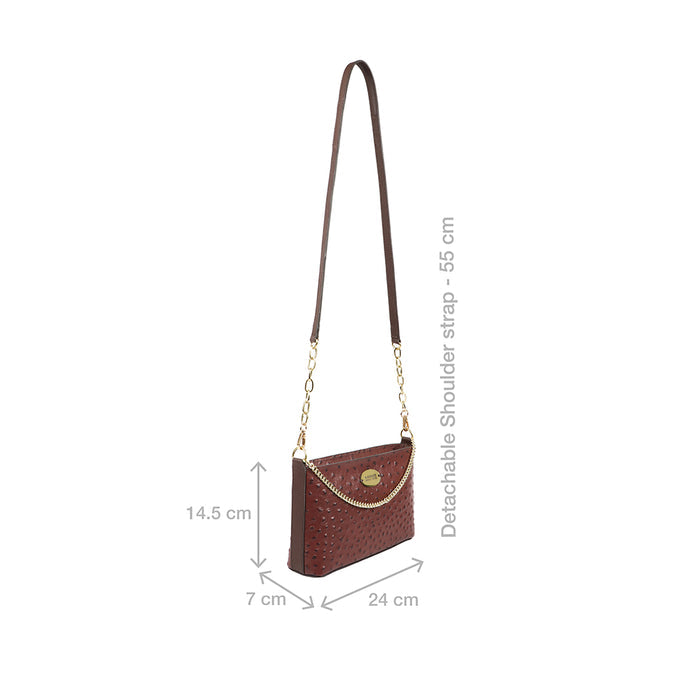Ee Molokini 02 Red Leather Sling Bag
