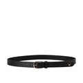 Ee Monica Women's Black Non Reversible Leather Belt