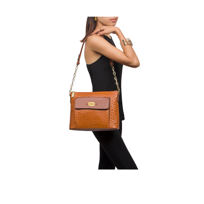 Ee Morocco 01 Tan Leather Shoulder Bag