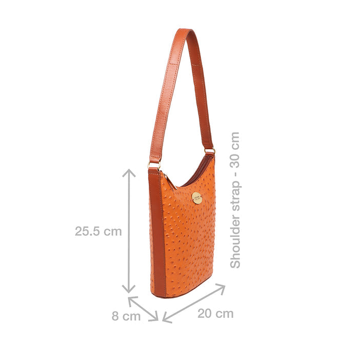 Ee Morocco 03 Tan Leather Shoulder Bag