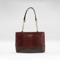 Ee Morocco 04 Red Leather Tote Bag