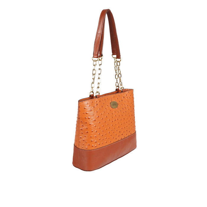 Ee Morocco 04 Tan Leather Tote Bag