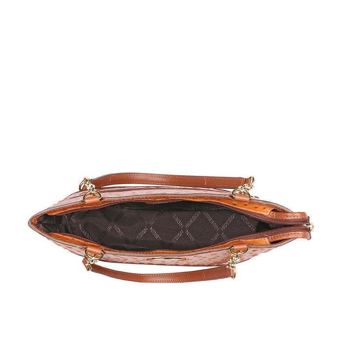 Ee Morocco 04 Tan Leather Tote Bag