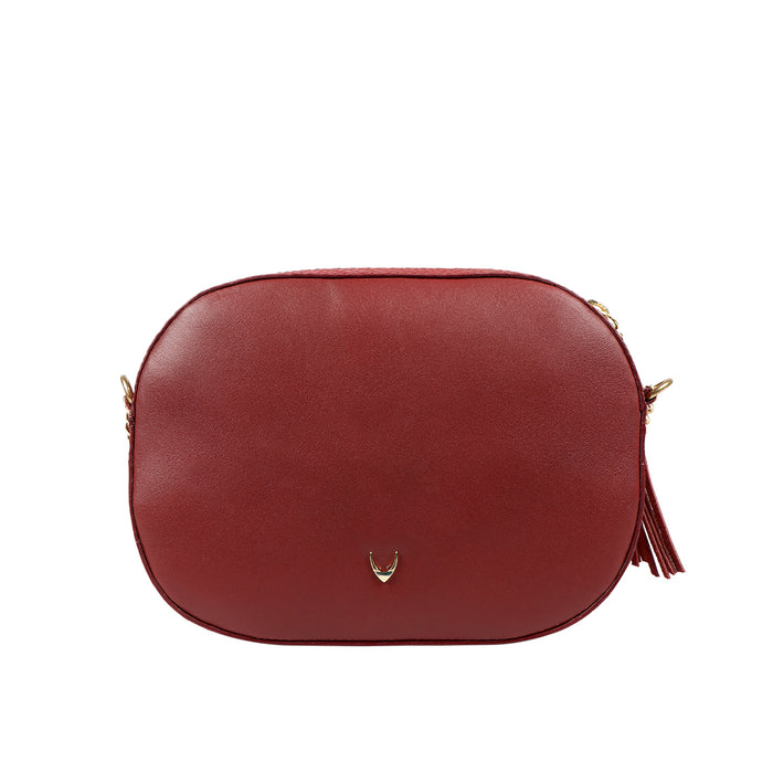 Ee Morocco 07 Red Leather Sling Bag