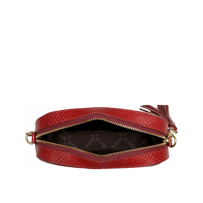 Ee Morocco 07 Red Leather Sling Bag