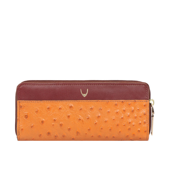 Ee Morocco W1-M Tan Leather Zip Around Wallet