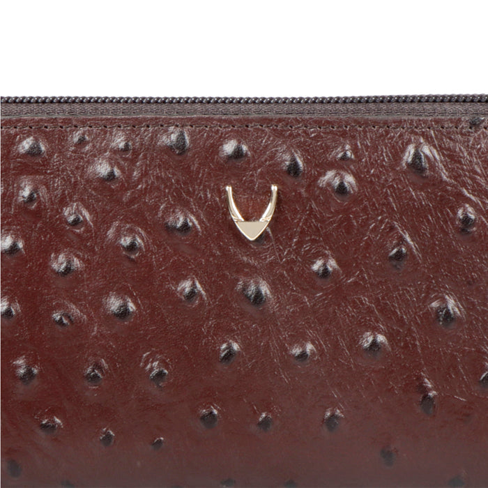 Ee Morocco W2-M Brown Leather Zip Around Wallet