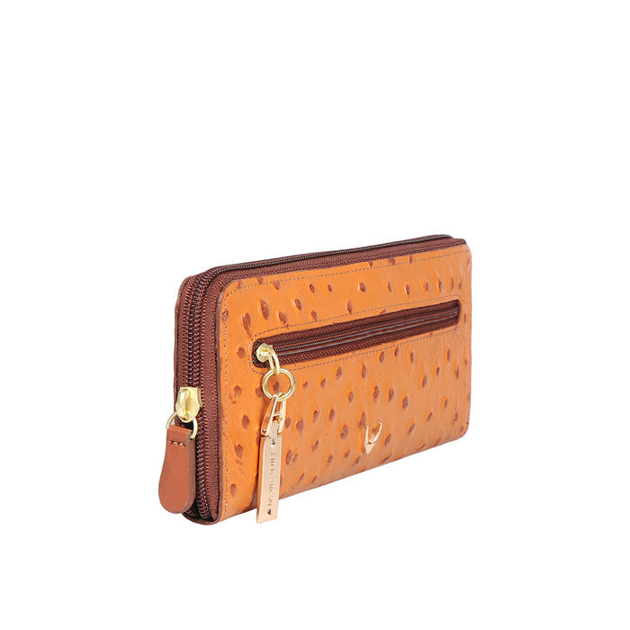 Ee Morocco W3-M Tan Leather Zip Around Wallet