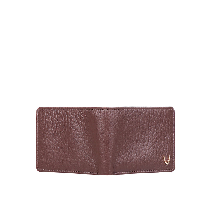 Ee Myw-01A  Brown Leather Bi-Fold Wallet