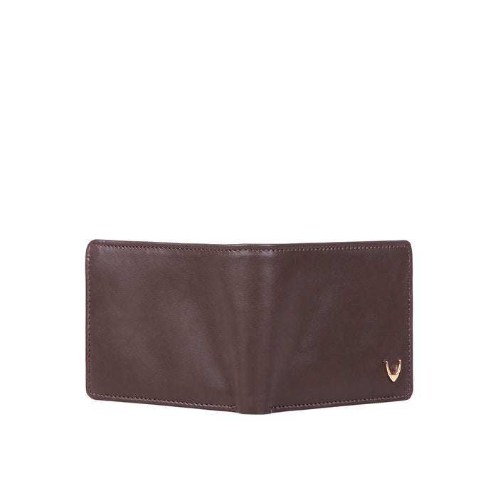 Ee Myw-01A  Brown Leather Bi-Fold Wallet