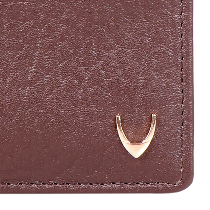 Ee Myw-01A  Brown Leather Bi-Fold Wallet