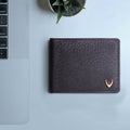 Ee Myw-02A  Black Leather Bi-Fold Wallet