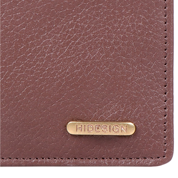 Ee Myw-05  Brown Leather Bi-Fold Wallet
