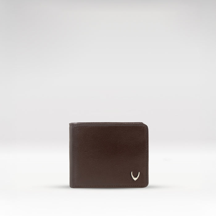Ee Myw-05A  Brown Leather Bi-Fold Wallet