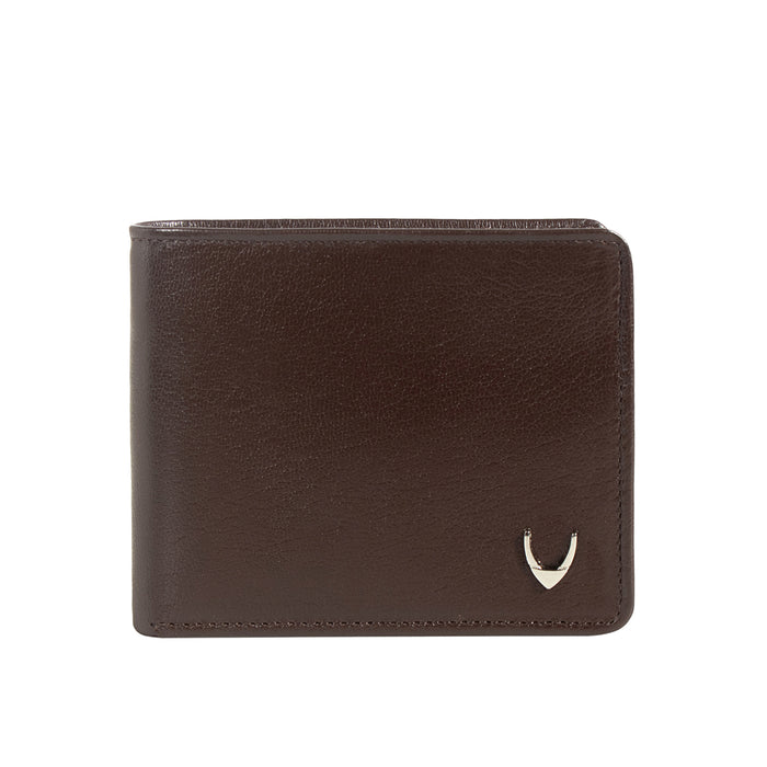 Ee Myw-05A  Brown Leather Bi-Fold Wallet