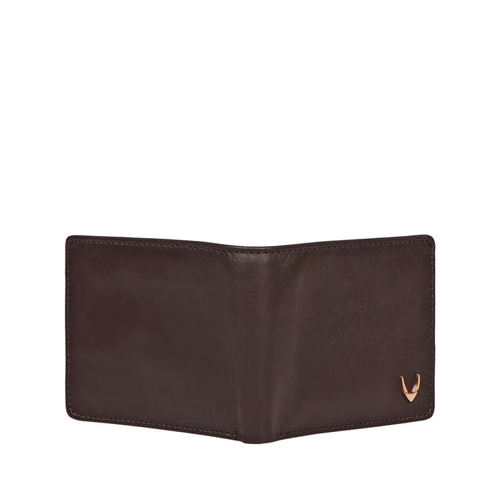 Ee Myw-05A  Brown Leather Bi-Fold Wallet