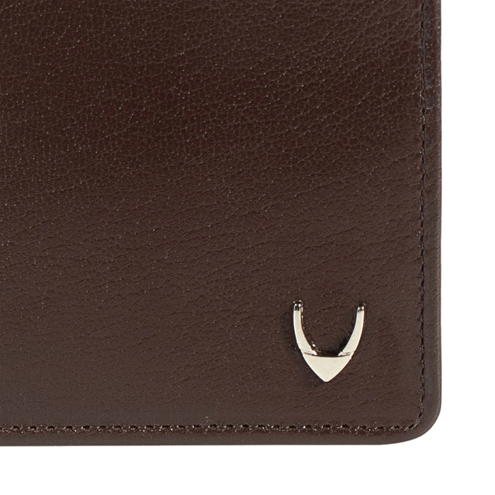 Ee Myw-05A  Brown Leather Bi-Fold Wallet