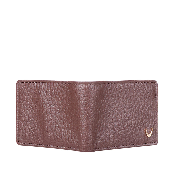 Ee Myw-05A  Brown Leather Bi-Fold Wallet