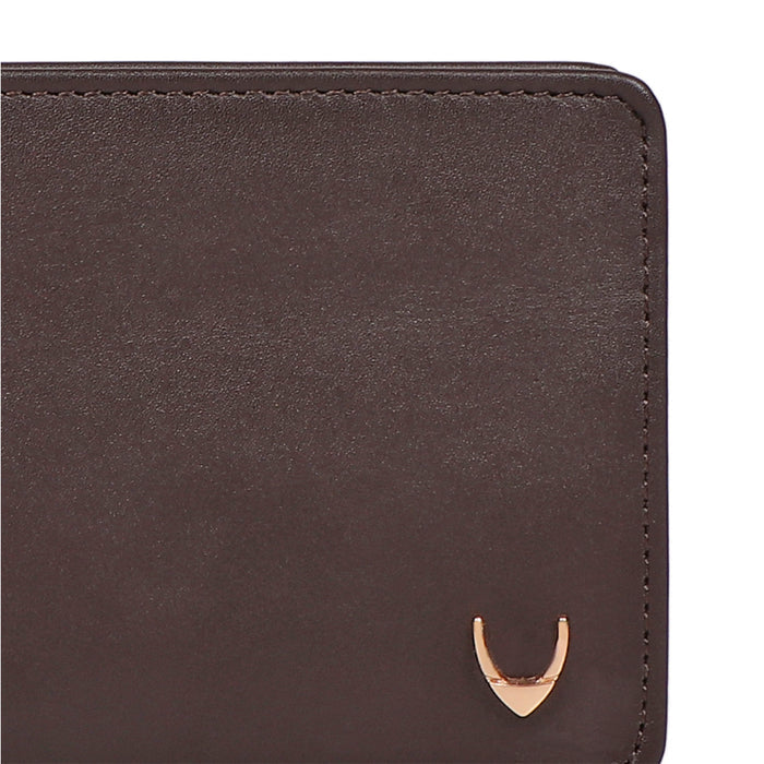 Ee Myw-05A  Brown Leather Bi-Fold Wallet