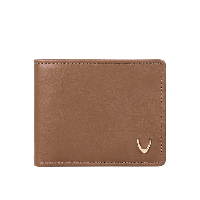 Ee Myw-05A  Tan Leather Bi-Fold Wallet