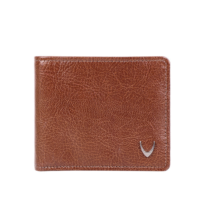 Ee Myw-05A  Tan Leather Bi-Fold Wallet