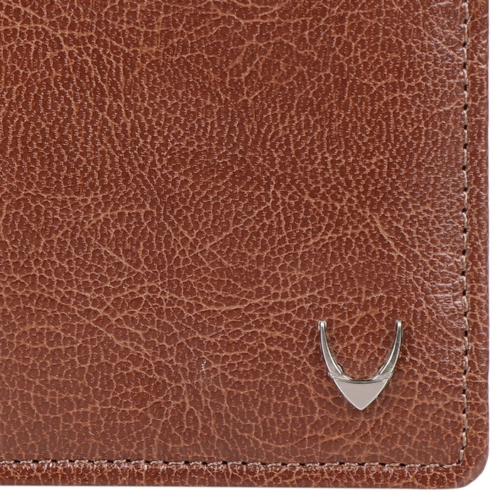 Ee Myw-05A  Tan Leather Bi-Fold Wallet