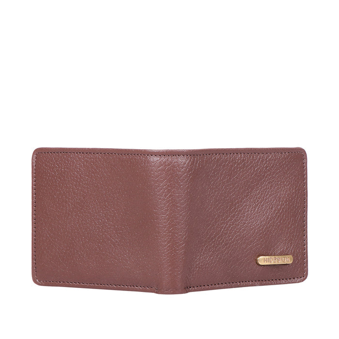Ee Myw-06  Brown Leather Bi-Fold Wallet
