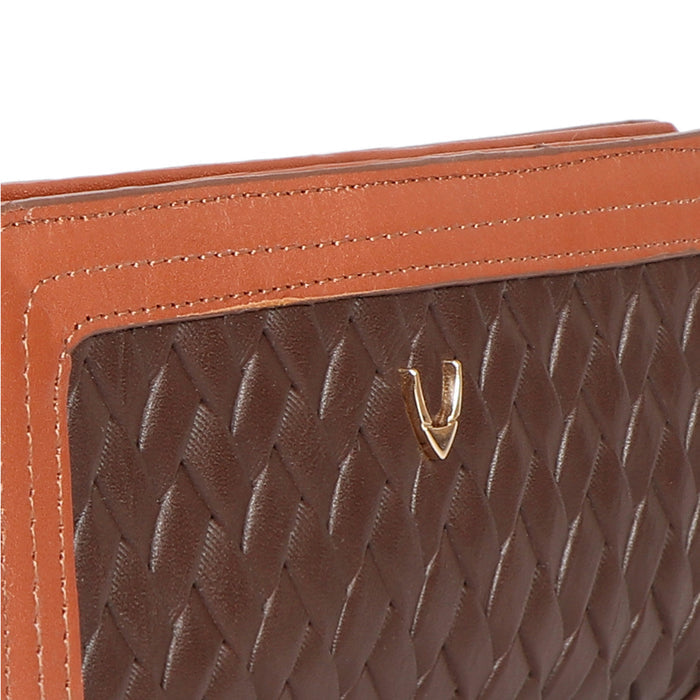 Ee Natalia W1-M Brown Leather Bi-Fold Wallet