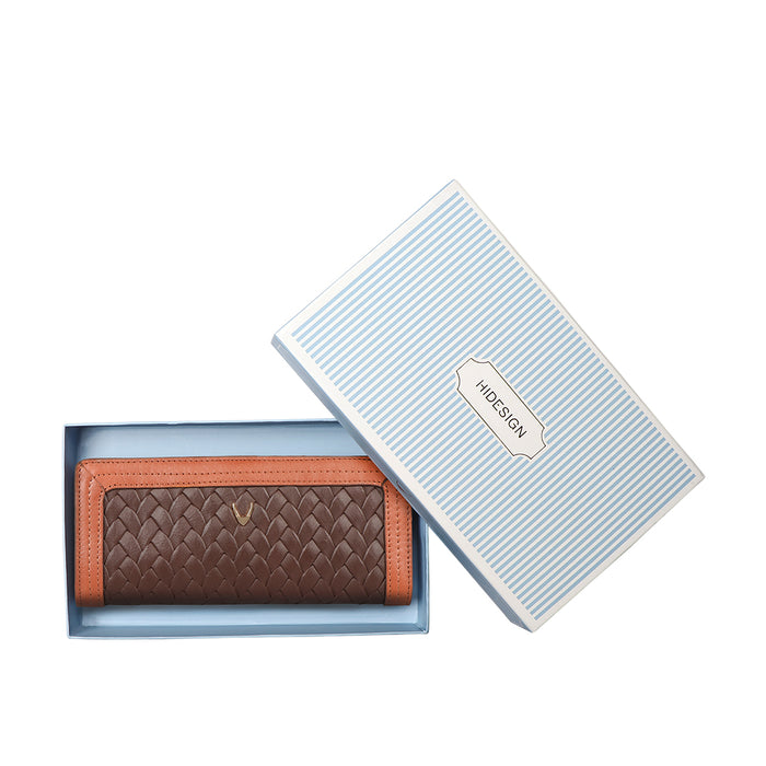 Ee Natalia W1-M Brown Leather Bi-Fold Wallet