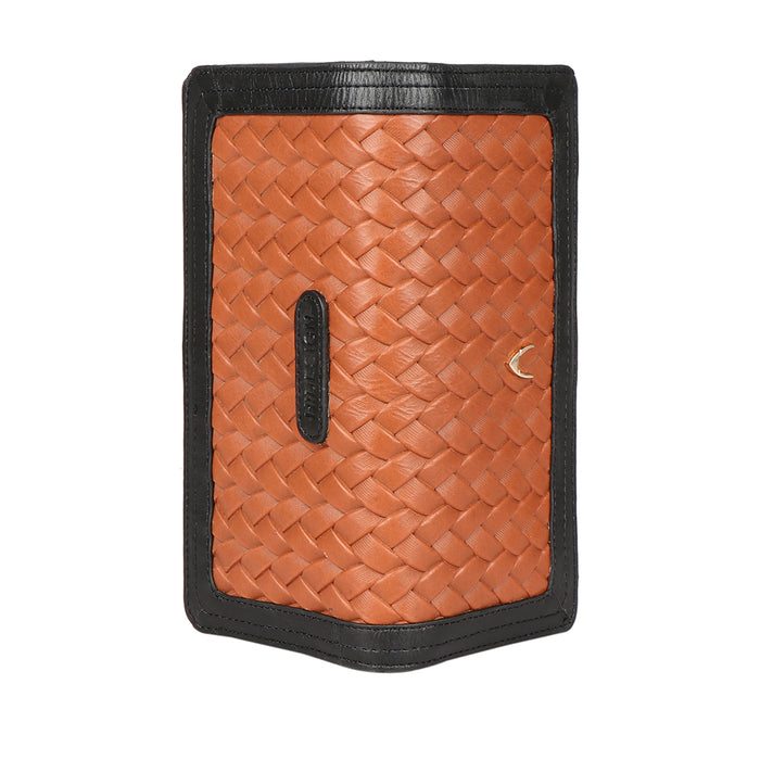 Ee Natalia W1-M Tan Leather Bi-Fold Wallet