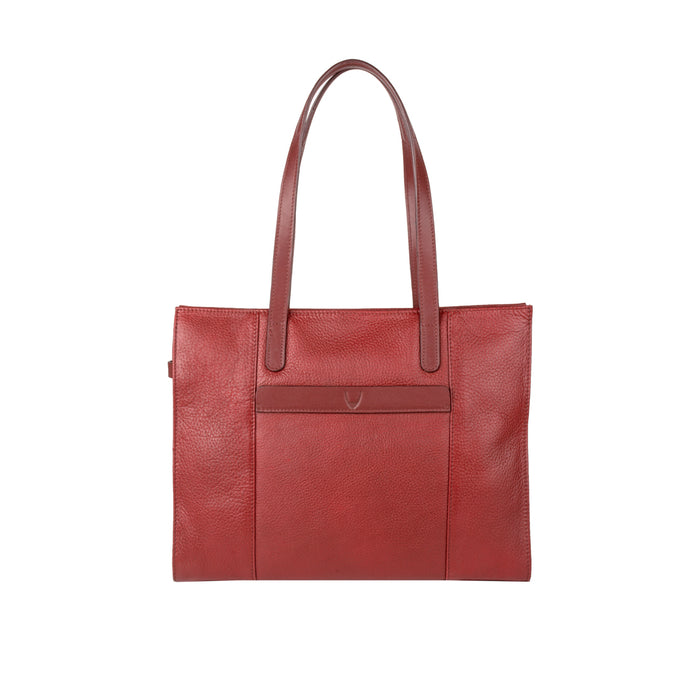 Ee Neptune 03 Marsala Leather Tote Bag