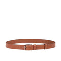 Ee Oberon Men's Tan Non Reversible Leather Belt