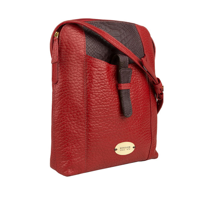 Ee Olivia 03 Red Leather Crossbody