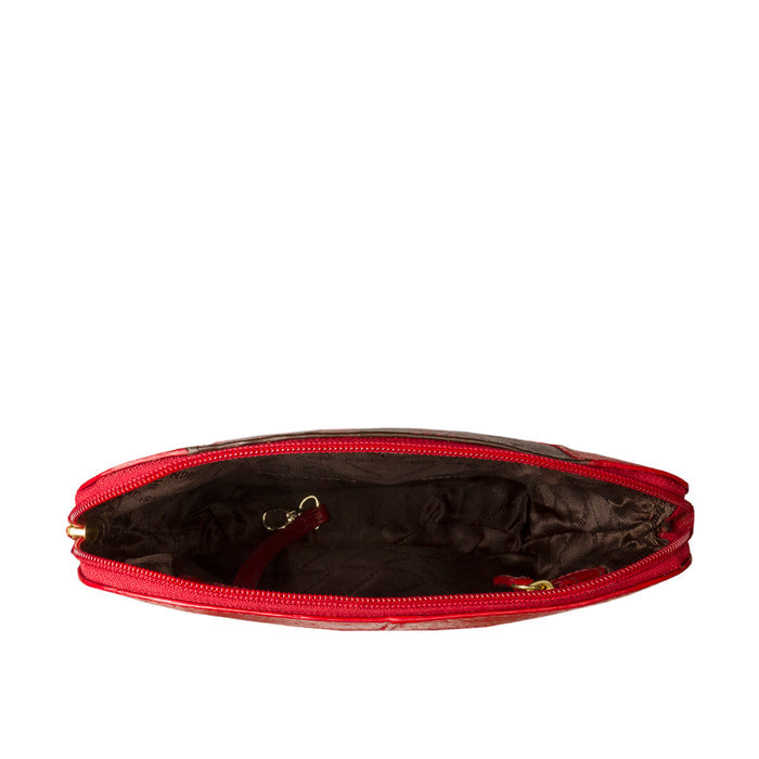 Ee Olivia 03 Red Leather Crossbody