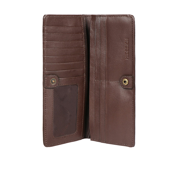 Ee Olivia W1  Brown Leather Bi-Fold Wallet
