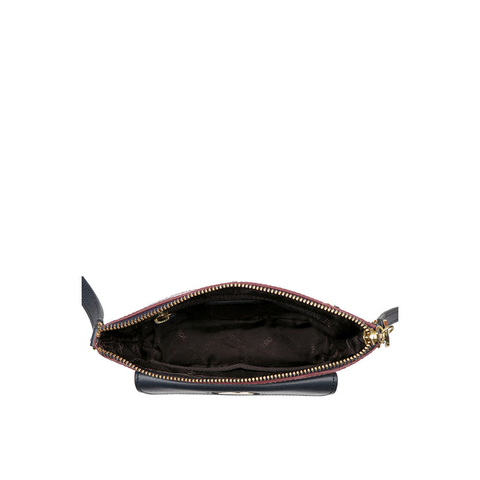 Ee Opihi 01 Red Leather Sling Bag