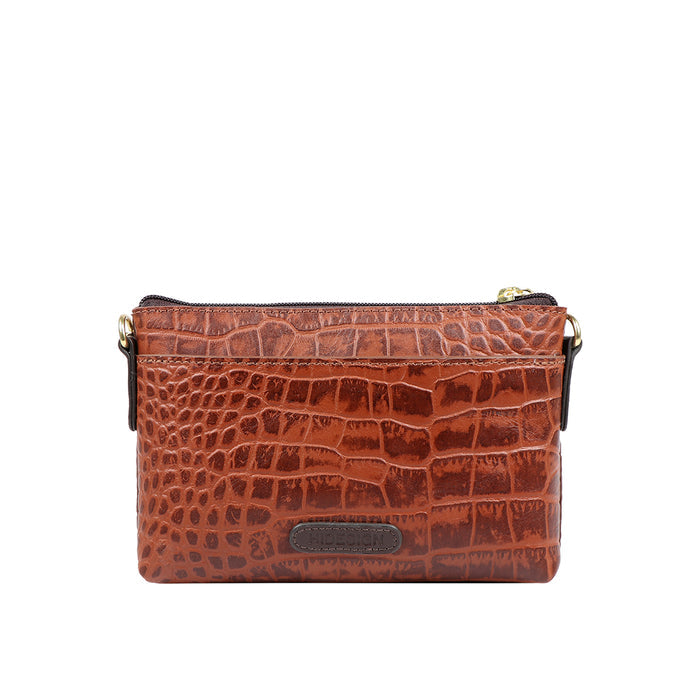 Ee Opihi W2 Tan Leather Sling Wallet
