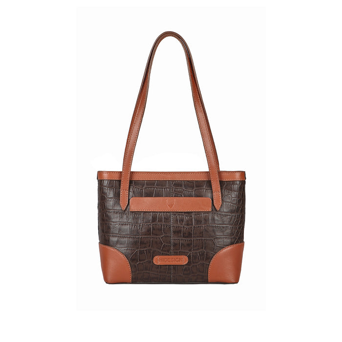 Ee Oprah 01 Brown Leather Shoulder Bag