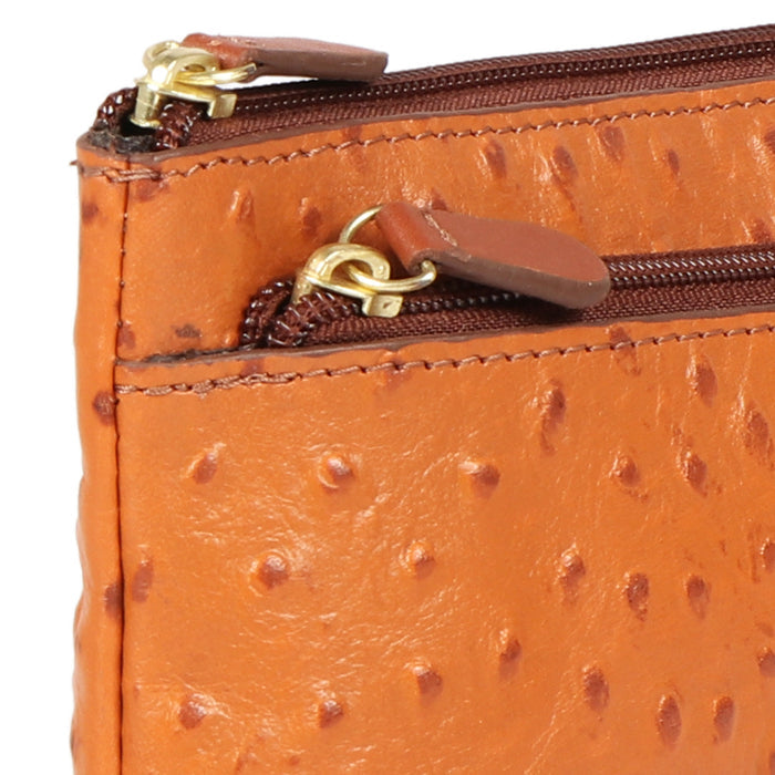 Ee Paola W1-M Tan Leather Clutch Wallet